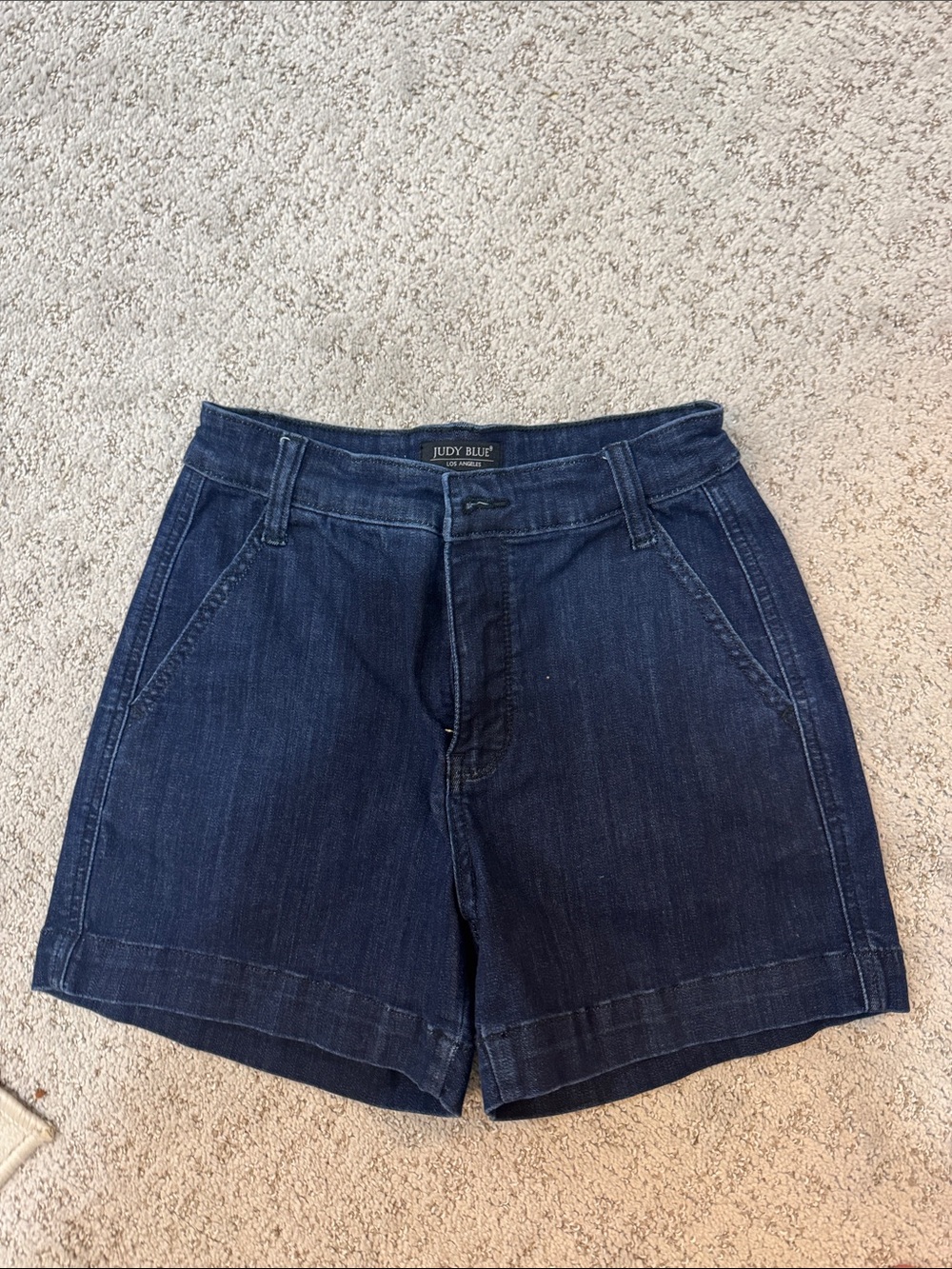 Judy Blue Dark Indigo High-Rise Denim Shorts